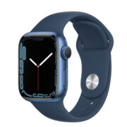 Apple Watch Series 7 GPS 45mm kék alumíniumtok indigókék sportszíjjal