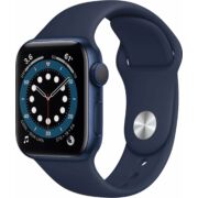 Apple Watch Series 6 GPS + Cellular 40mm kék alumíniumtok sötétkék sportszíjjal