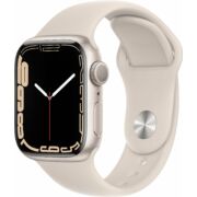Apple Watch Series 6 GPS + Cellular 44mm ezüst alumíniumtok csillagfény sportszíjjal